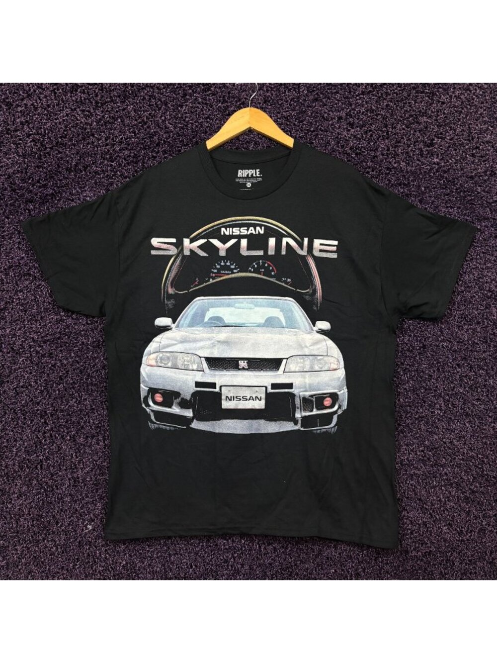 Nissan GTR Skyline Legendary Sports Car Poster T-Shirt XL